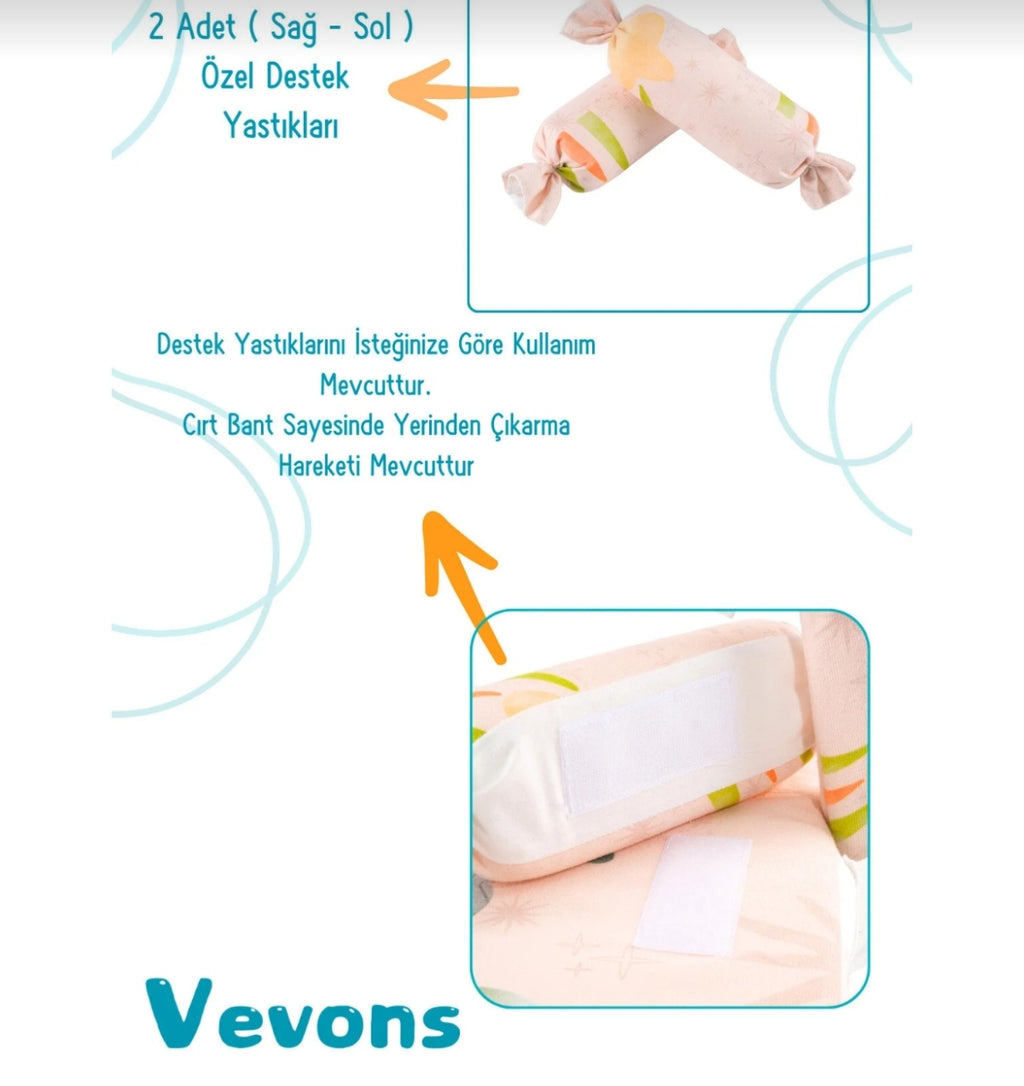 Reflux mattress with toys arc - bear
