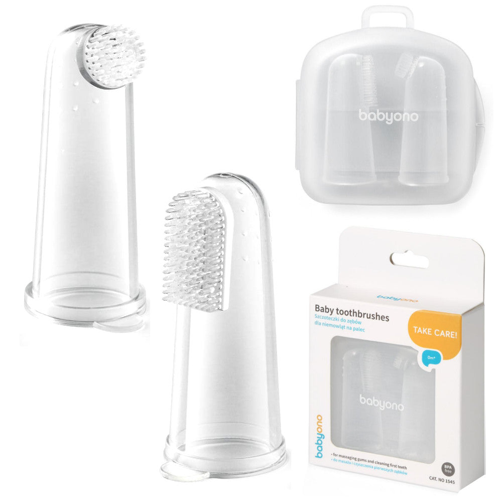 Babyono silicone toothbrush