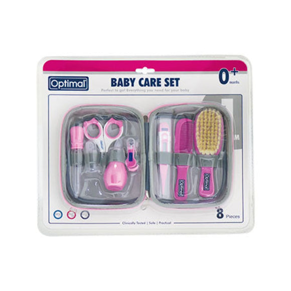 Optimal Baby care set pink